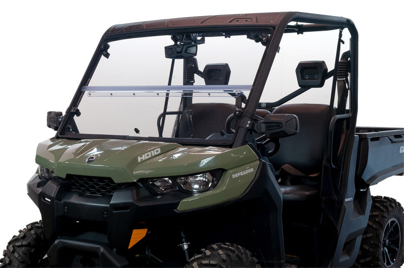 Seizmik 16-23 Can Am Defender HD5-HD10/MAX/XT/PRO Windshield Folding UV1S Poly Seizmik Windshields AXOPROS