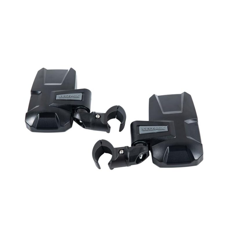 Seizmik 24+ Polaris/Cam-am/Honda/Kaw Embark Side View Mirror Adj. 1.75-2 in. ROP -Pair Seizmik Side Mirrors AXOPROS