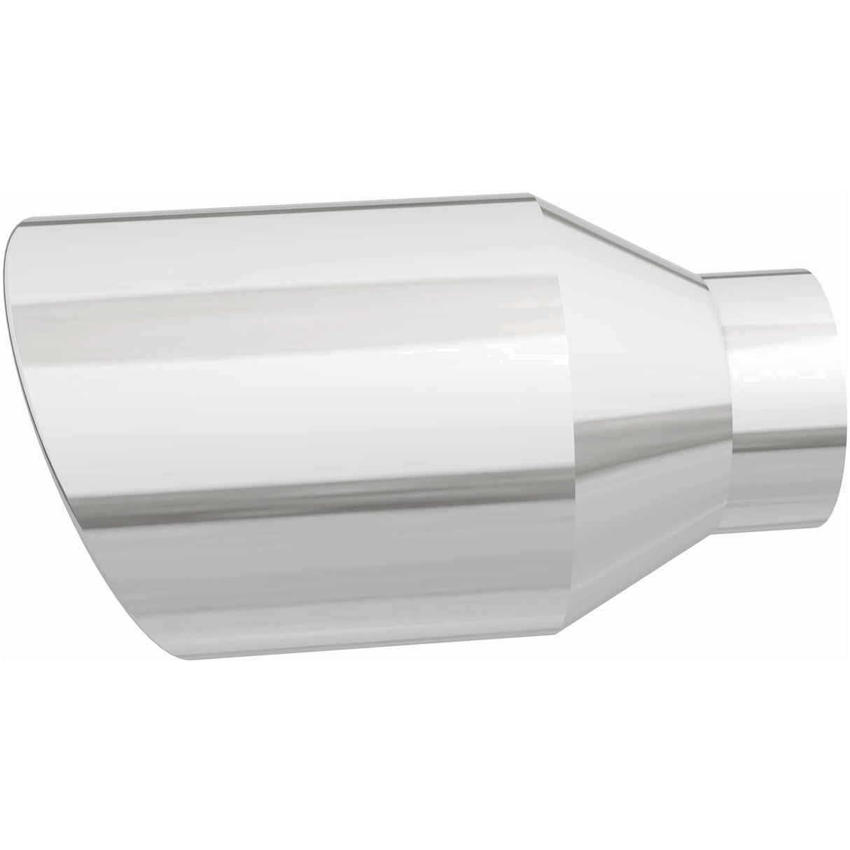 Single Exhaust Tip - 2.25in. Inlet/4in. Outlet MagnaFlow Exhaust Products Exhaust Tail Pipe Tip  AXOPROS