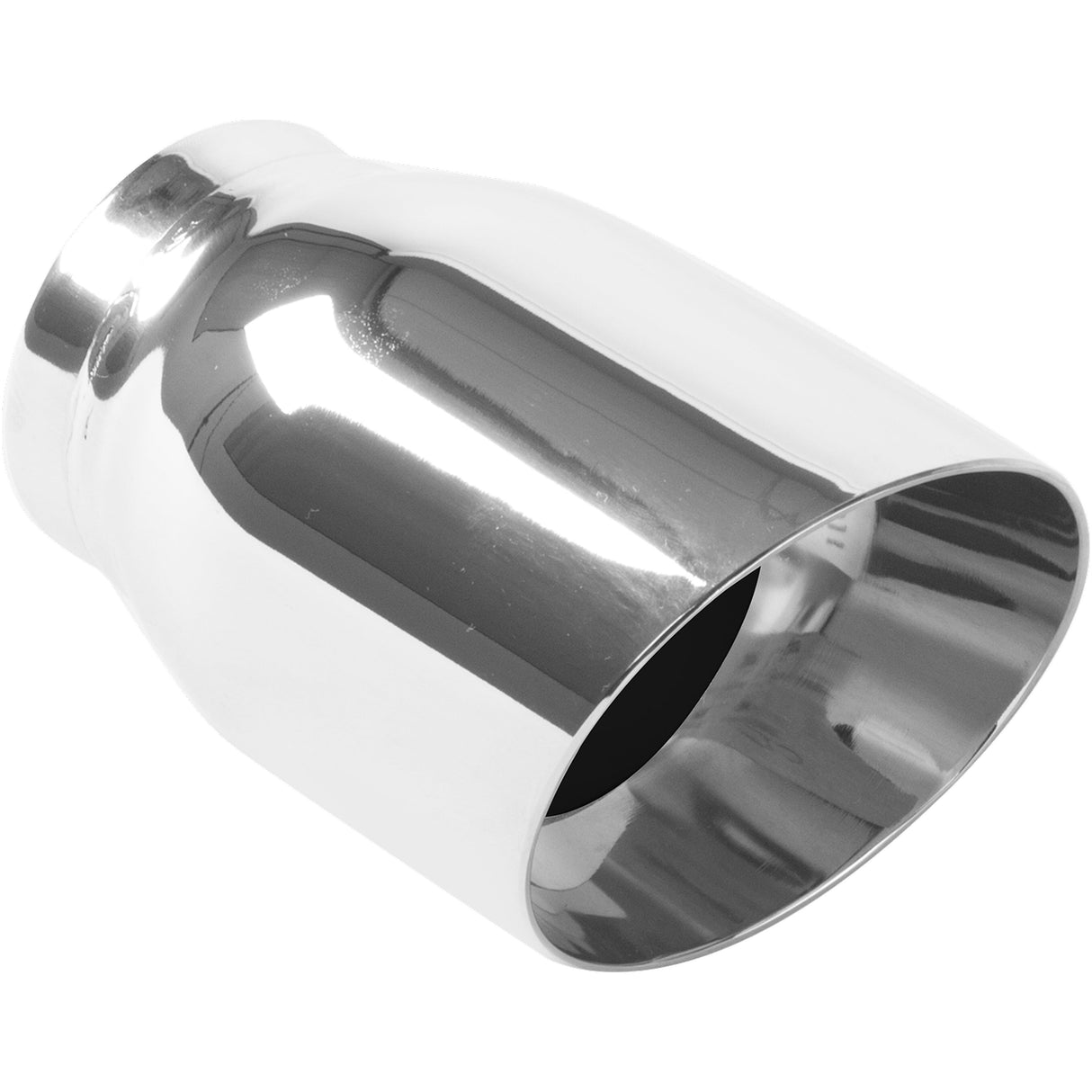 Single Exhaust Tip - 2.5in. Inlet/3.5in. Outlet MagnaFlow Exhaust Products Exhaust Tail Pipe Tip  AXOPROS