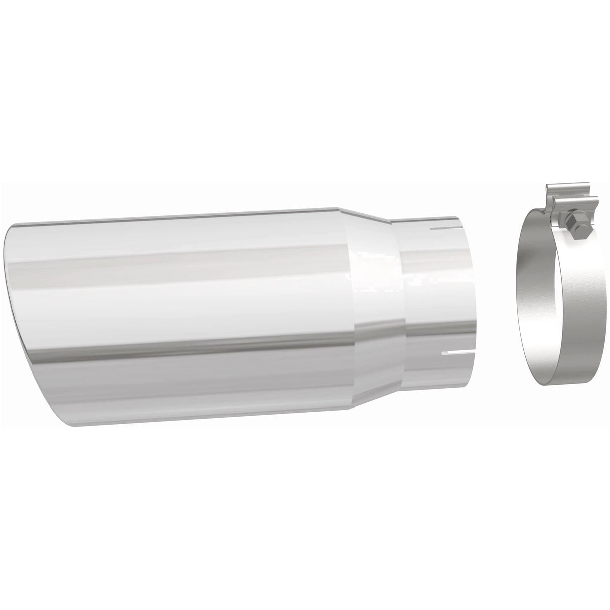 Single Exhaust Tip - 5in. Inlet/6in. Outlet MagnaFlow Exhaust Products Exhaust Tail Pipe Tip  AXOPROS