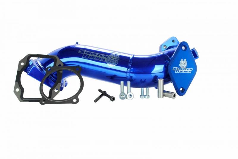 Sinister Diesel 11-15 Chevy Duramax LML Intake Bridge Sinister Diesel Intake Elbows AXOPROS