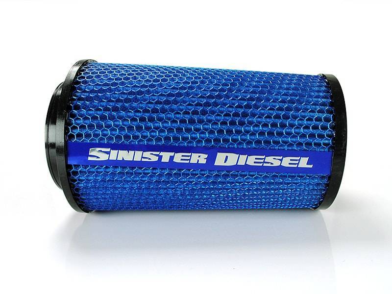 Sinister Diesel 4in ID 10in Tall Replacement Air Filter Sinister Diesel Cold Air Intakes AXOPROS