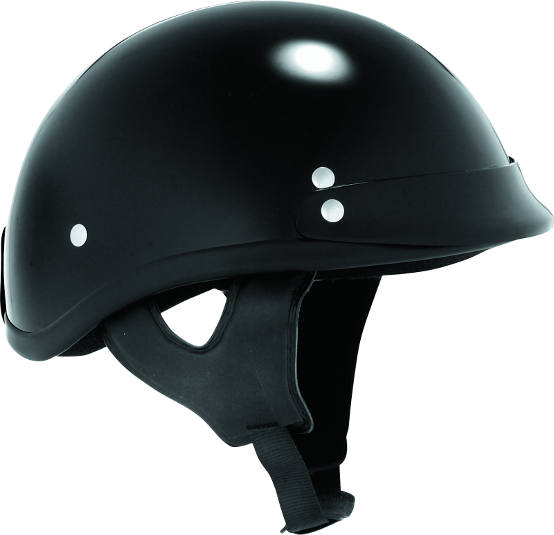 Skid Lids Traditional Helmet Black - XL Skid Lid Helmets and Accessories AXOPROS