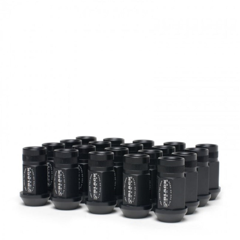 Skunk2 12 x 1.5 Forged Lug Nut Set (Black Series) (16 Pcs.) Skunk2 Racing Lug Nuts  AXOPROS