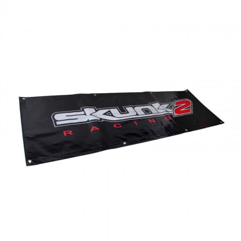 Skunk2 5 FT. Vinyl Shop Banner (Black) Skunk2 Racing Stickers/Decals/Banners  AXOPROS