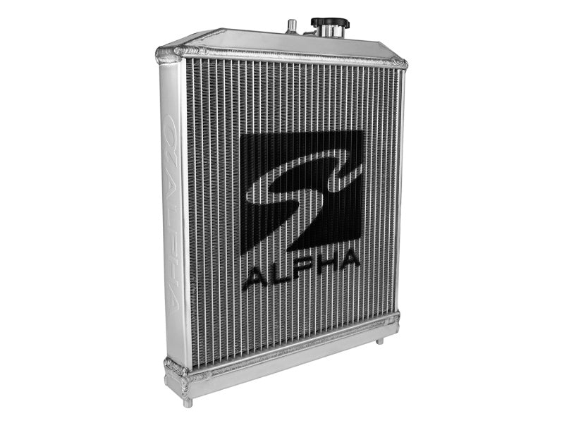 Skunk2 Alpha Series 92-00 Honda Civic Radiator (Half Size) (Dual Core) (Manual Trans.) Skunk2 Racing Radiators  AXOPROS
