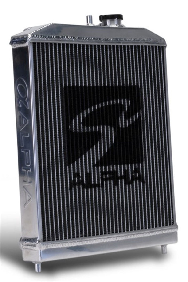 Skunk2 Alpha Series 92-00 Honda Civic Radiator (Half Size) (Dual Core) (Manual Trans.) Skunk2 Racing Radiators  AXOPROS