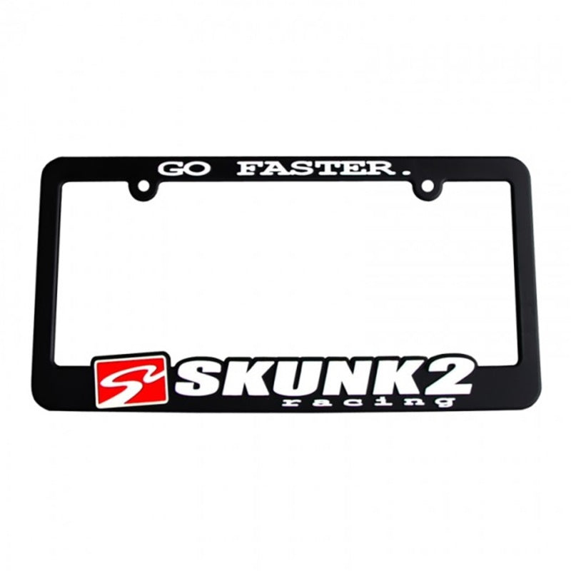 Skunk2 Go Faster License Plate Frame Skunk2 Racing License Frame  AXOPROS