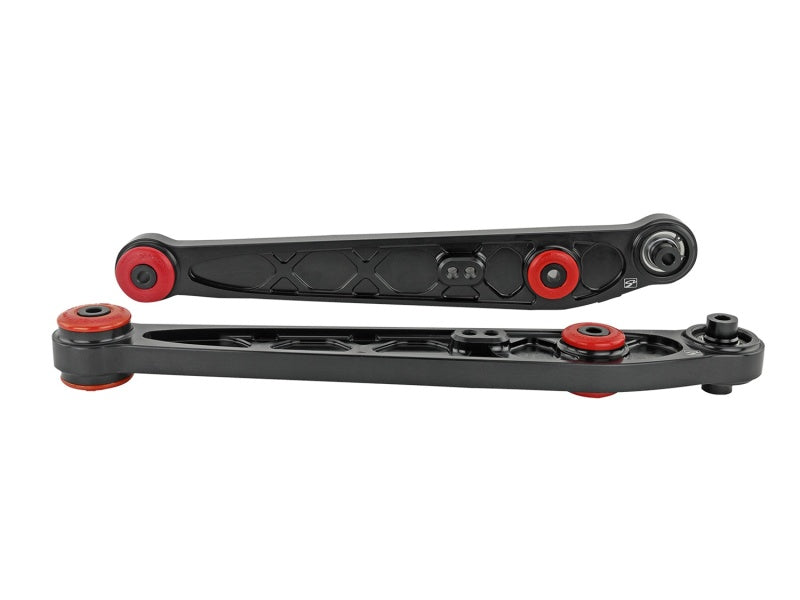 Skunk2 Honda/Acura EK Alpha Series Rear Lower Control Arm Set - Black Skunk2 Racing Control Arms  AXOPROS