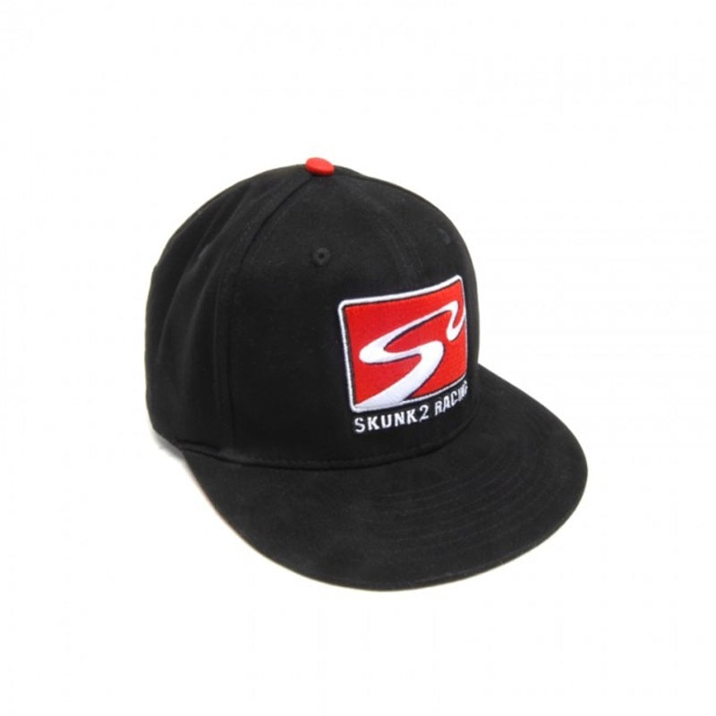 Skunk2 Team Baseball Cap Racetrack Logo (Black) - L/XL Skunk2 Racing Headwear AXOPROS