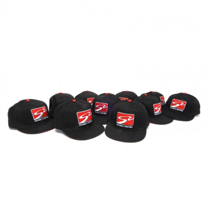 Skunk2 Team Baseball Cap Racetrack Logo (Black) - L/XL Skunk2 Racing Headwear AXOPROS
