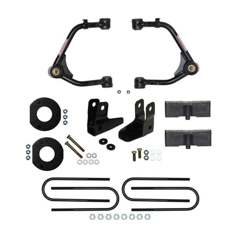 Skyjacker 19-24 Chevrolet Silverado 1500 RWD 3.5in Suspension Lift Kit w/ Rear Shock Extensions Skyjacker Lift Kits AXOPROS