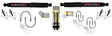 Skyjacker 1998-2001 Dodge Ram 1500 4 Wheel Drive Steering Damper Kit Skyjacker Steering Dampers  AXOPROS
