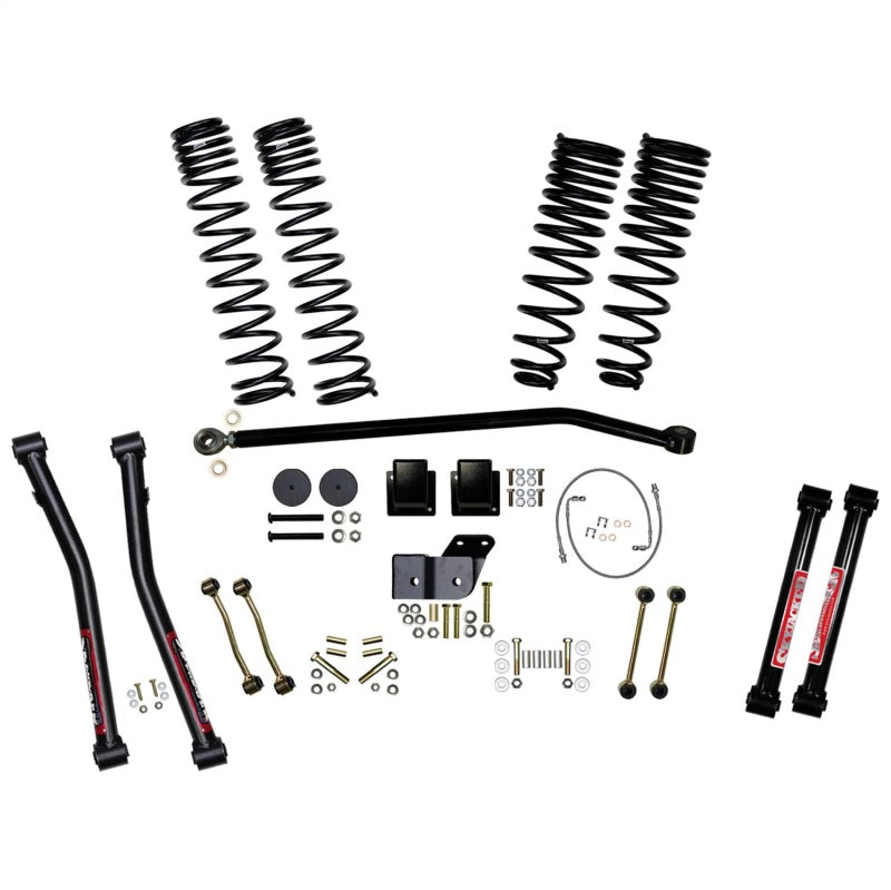 Skyjacker Suspension Lift Kit Components 4.5in Front 3in Rear 2020 Jeep Gladiator JT Non-Rubicon Skyjacker Lift Kits AXOPROS