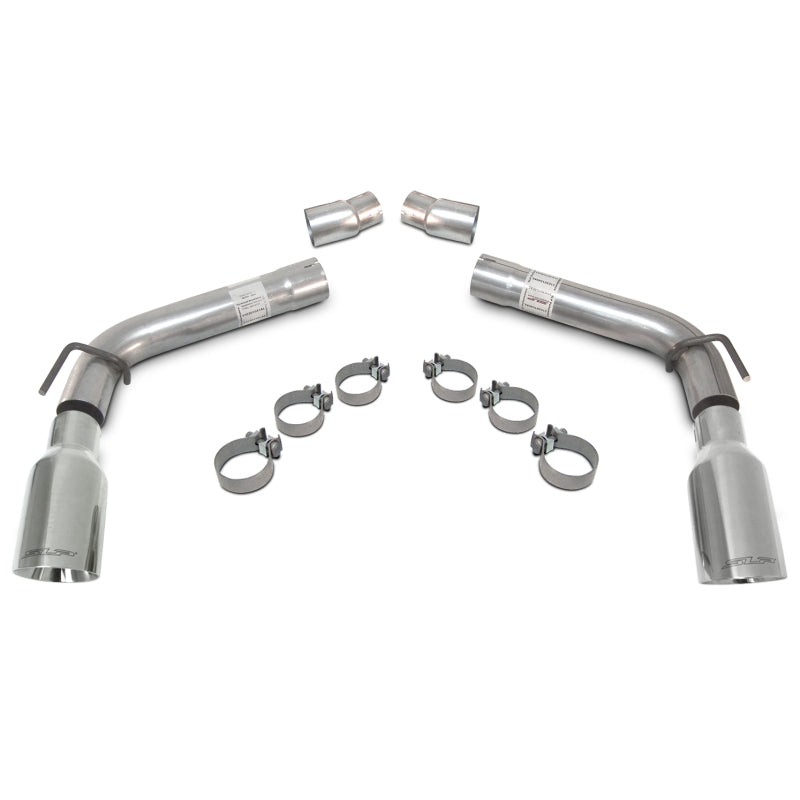 SLP 2010-2015 Chevrolet Camaro 6.2L LoudMouth Axle-Back Exhaust w/ 4in Tips SLP Axle Back AXOPROS