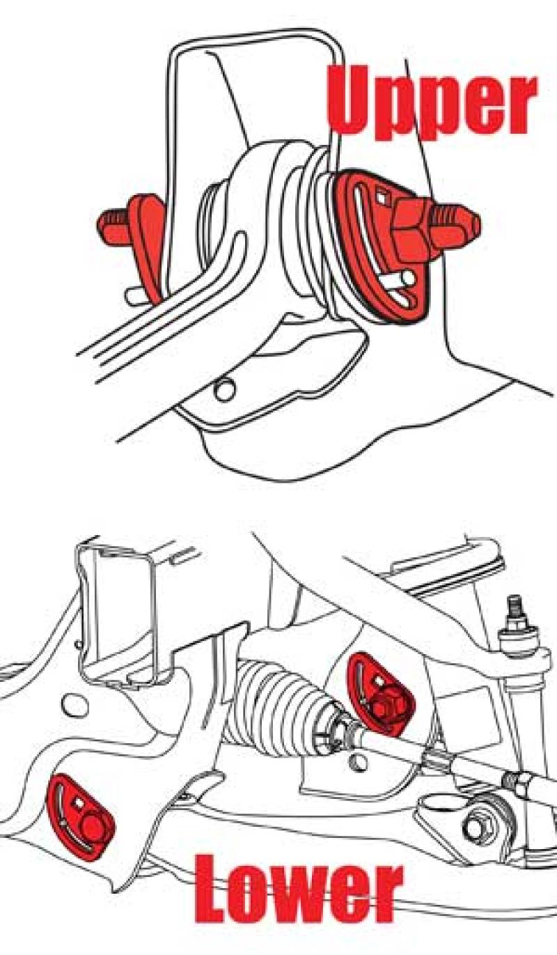 SPC Performance 11+ Chevy/GMC 2500HD / 3500HD Upper Camber/Caster Kit SPC Performance Camber Kits AXOPROS