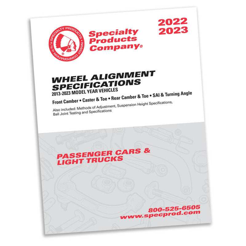 SPC Performance 2022 Edition Spec Book SPC Performance Tools AXOPROS