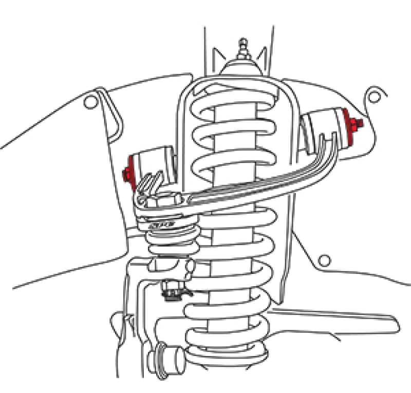 SPC Performance Control Arm Hardware SPC Performance Bolts AXOPROS