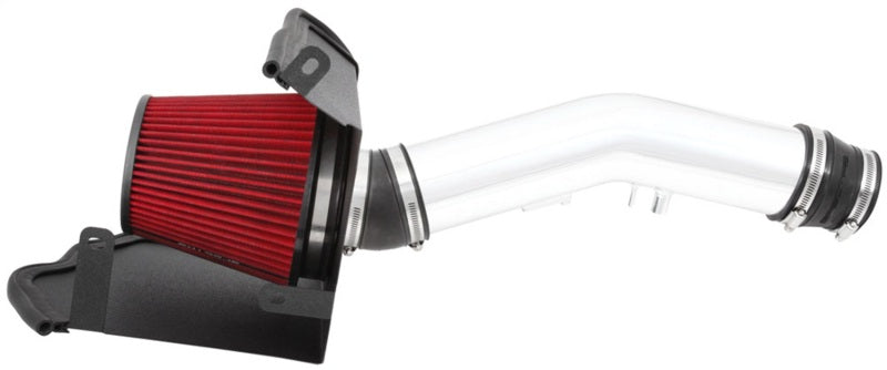 Spectre 10-18 Toyota FJ 10-15 4Runner V6-4.0L F/I Air Intake Kit - Polished w/Red Filter Spectre Cold Air Intakes AXOPROS