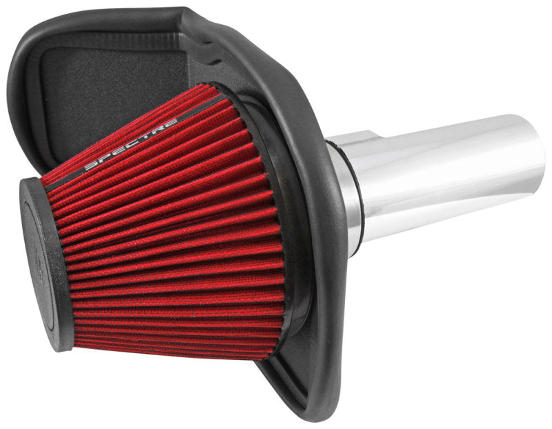 Spectre 11-15 Chevy Cruze 1.4L Air Intake Kit - Polished w/Red Filter Spectre Cold Air Intakes  AXOPROS