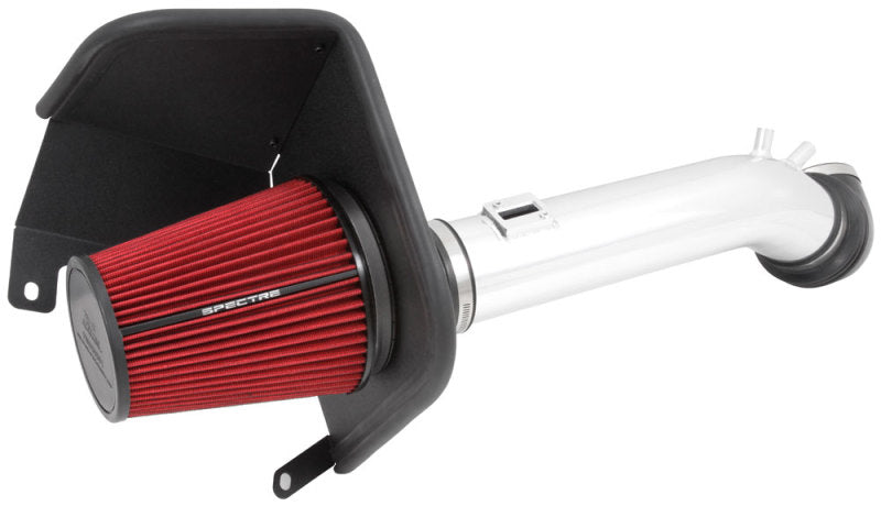 Spectre 14-15 GM Silverado/Sierra V8-5.3L F/I Air Intake Kit - Polished w/Red Filter Spectre Cold Air Intakes AXOPROS