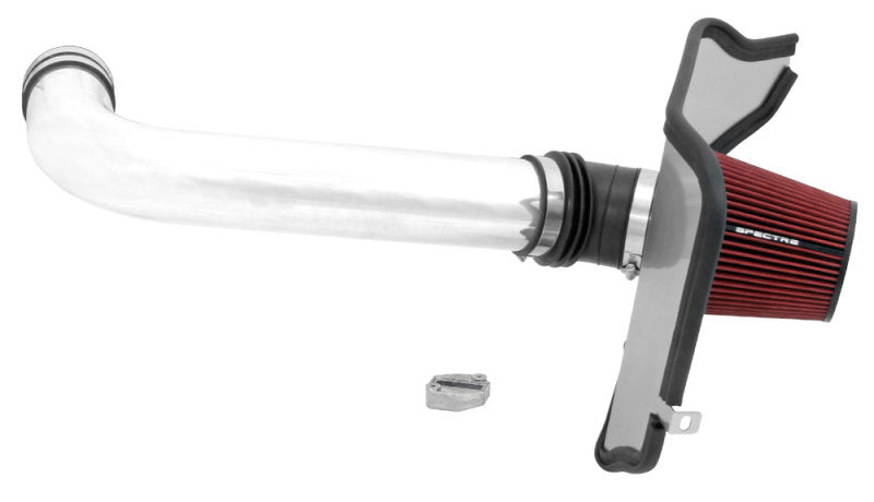 Spectre 68-72 Chevelle LS Blade MAFS Driver Side Air Intake Kit - Polished w/Red Filter Spectre Cold Air Intakes AXOPROS