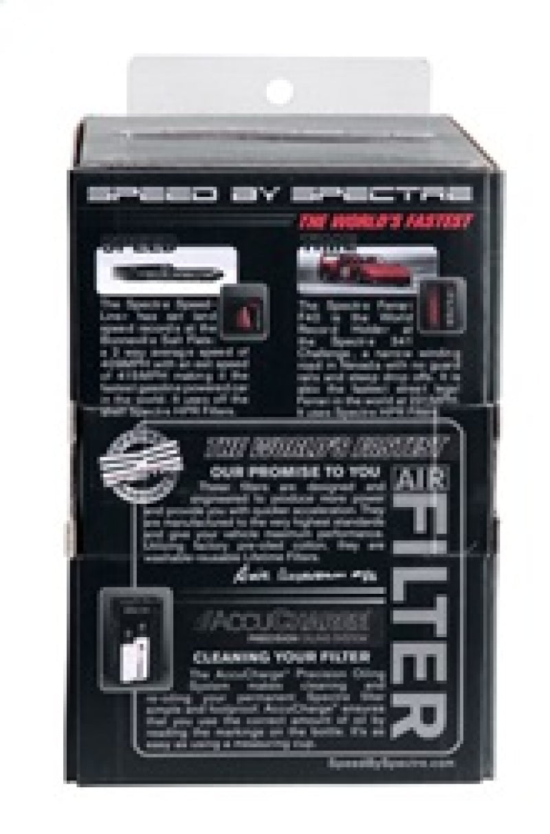 Spectre Adjustable Conical Air Filter 2-1/2in. Tall (Fits 3in. / 3-1/2in. / 4in. Tubes) - Blue Spectre Air Filters - Universal Fit AXOPROS