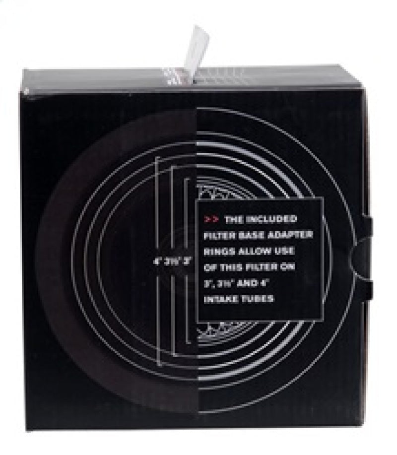 Spectre Adjustable Conical Air Filter 2-1/2in. Tall (Fits 3in. / 3-1/2in. / 4in. Tubes) - Blue Spectre Air Filters - Universal Fit AXOPROS