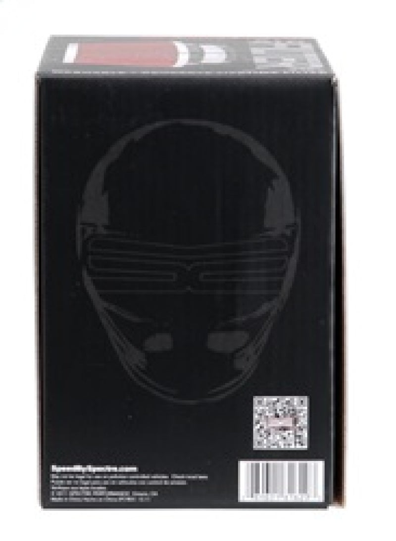 Spectre Adjustable Conical Air Filter 2-1/2in. Tall (Fits 3in. / 3-1/2in. / 4in. Tubes) - Red Spectre Air Filters - Universal Fit AXOPROS