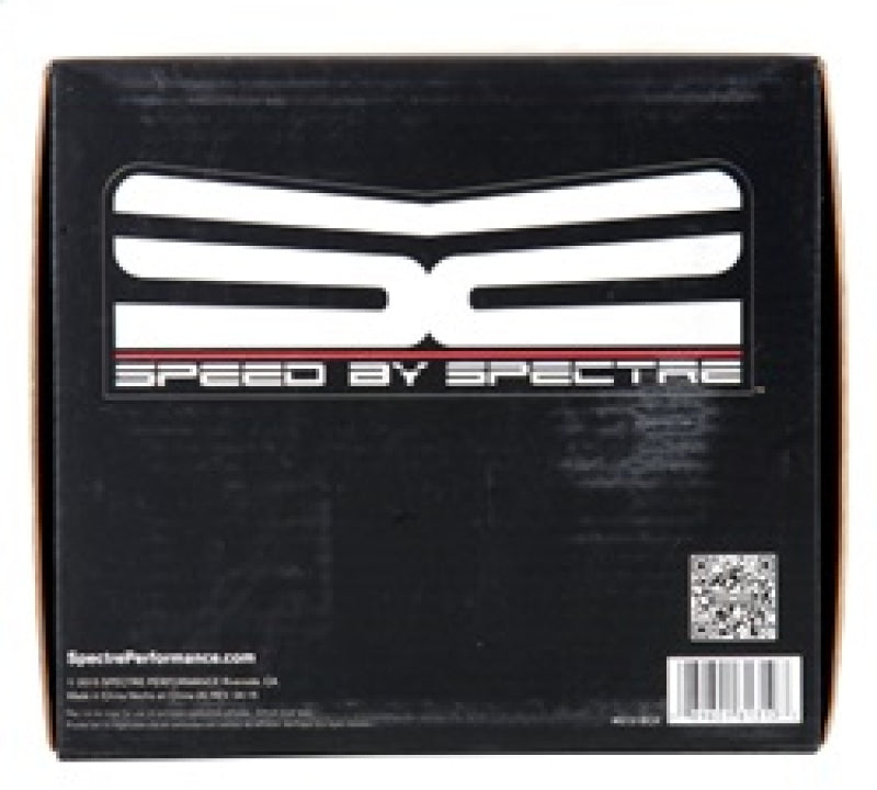 Spectre Adjustable Conical Air Filter 5-1/2in. Tall (Fits 3in. / 3-1/2in. / 4in. Tubes) - Black Spectre Air Filters - Universal Fit  AXOPROS