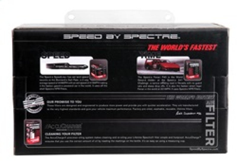 Spectre Adjustable Conical Air Filter 9-1/2in. Tall (Fits 3in. / 3-1/2in. / 4in. Tubes) - Black Spectre Air Filters - Universal Fit  AXOPROS