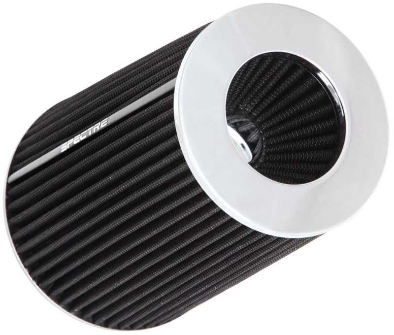 Spectre Adjustable Conical Air Filter 9-1/2in. Tall (Fits 3in. / 3-1/2in. / 4in. Tubes) - Black Spectre Air Filters - Universal Fit  AXOPROS
