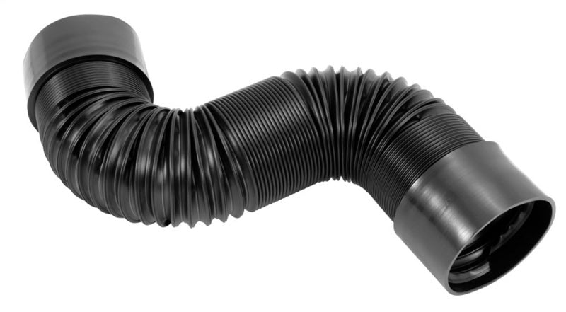 Spectre Air Duct Hose Kit 4in. OD (41in. Ducting / 2 Threaded PVC Couplers) - Black Spectre Air Intake Components AXOPROS