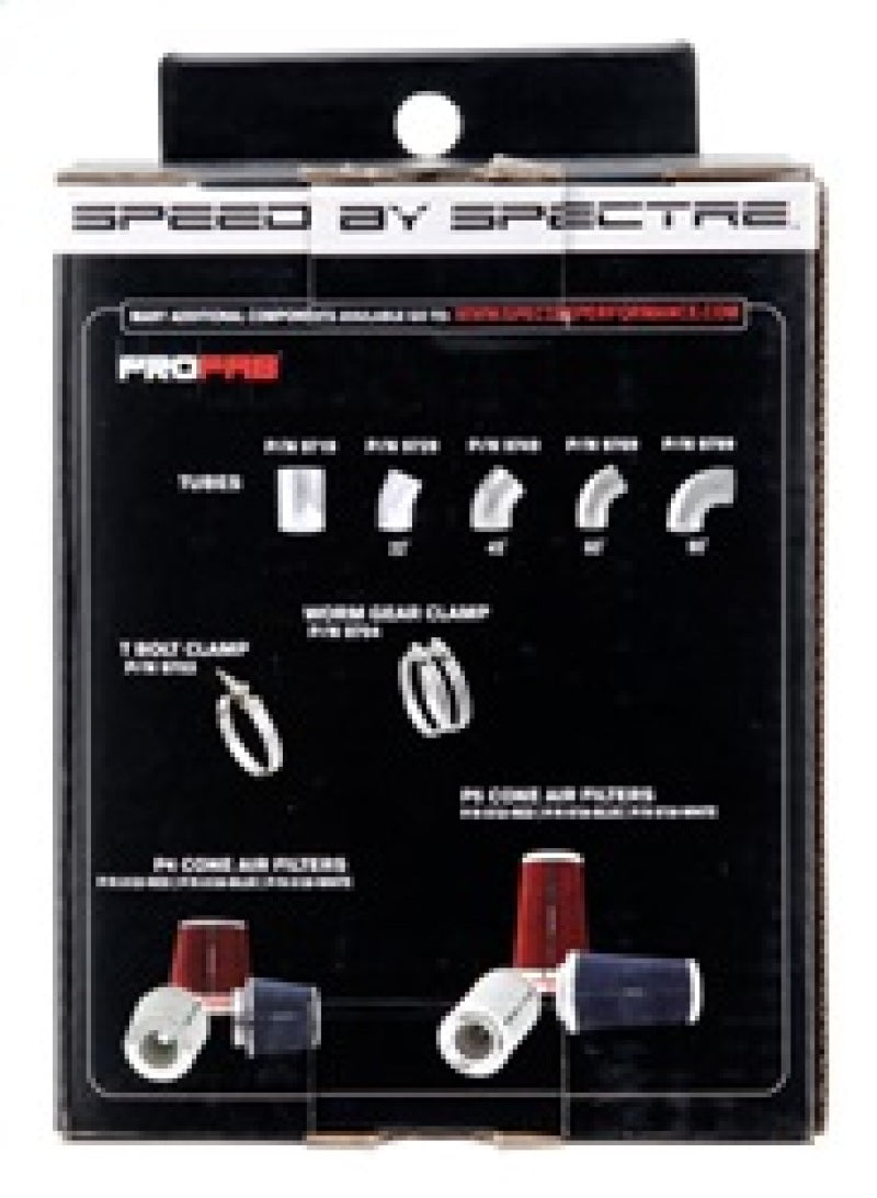 Spectre Coupler 4in. ID - Black Spectre Silicone Couplers & Hoses AXOPROS