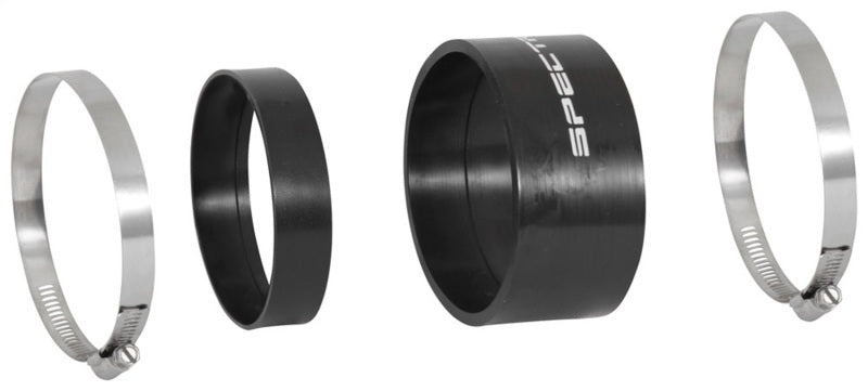 Spectre Coupler 4in. (PVC) - Black Spectre Silicone Couplers & Hoses AXOPROS