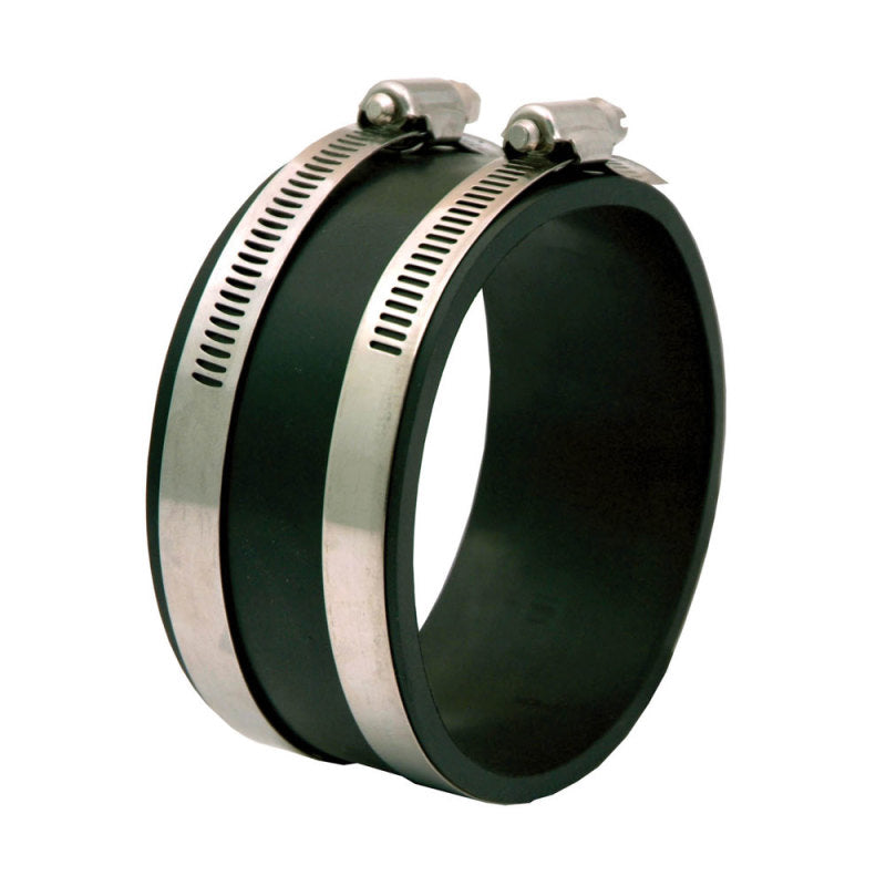 Spectre Coupler 4in. (PVC) - Black Spectre Silicone Couplers & Hoses AXOPROS