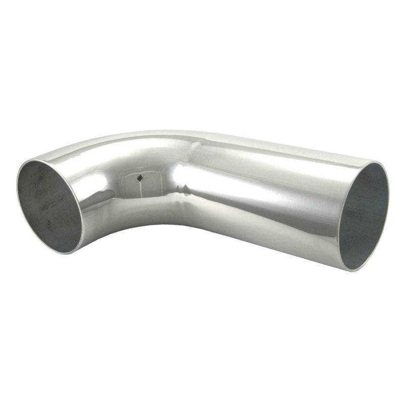 Spectre Universal Tube Elbow 3-1/2in. OD / 90 Degree Mandrel w/6in. Leg - Aluminum Spectre Aluminum Tubing AXOPROS