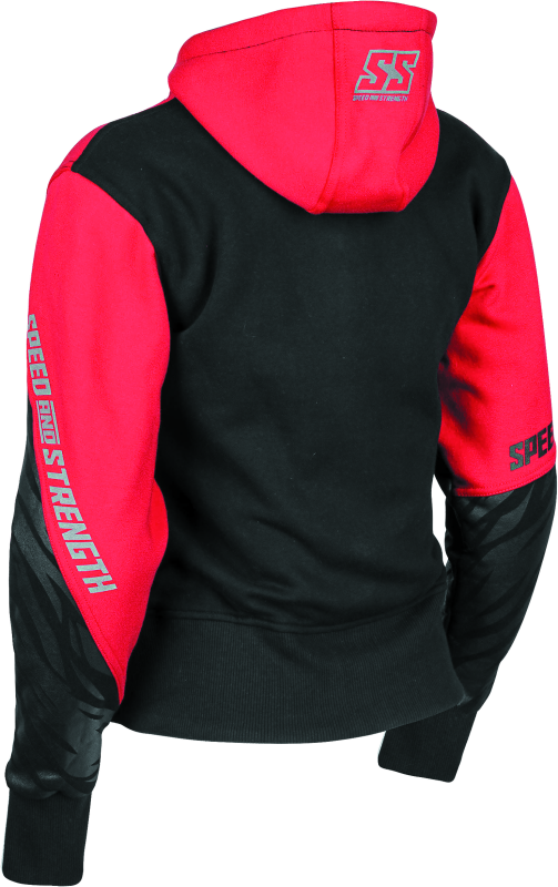Speed and Strength Cat Outa Hell Hoody Red/Black Womens - XS Speed and Strength Sweatshirts AXOPROS