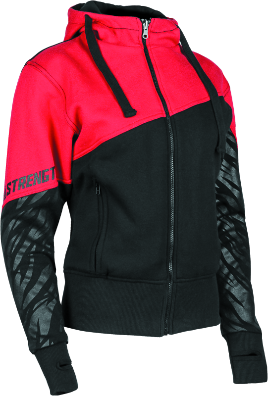 Speed and Strength Cat Outa Hell Hoody Red/Black Womens - XS Speed and Strength Sweatshirts AXOPROS