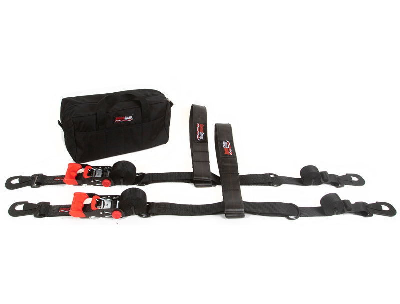 SpeedStrap Essential UTV Tire Bonnet Kit - Black SpeedStrap Cargo Tie-Downs AXOPROS