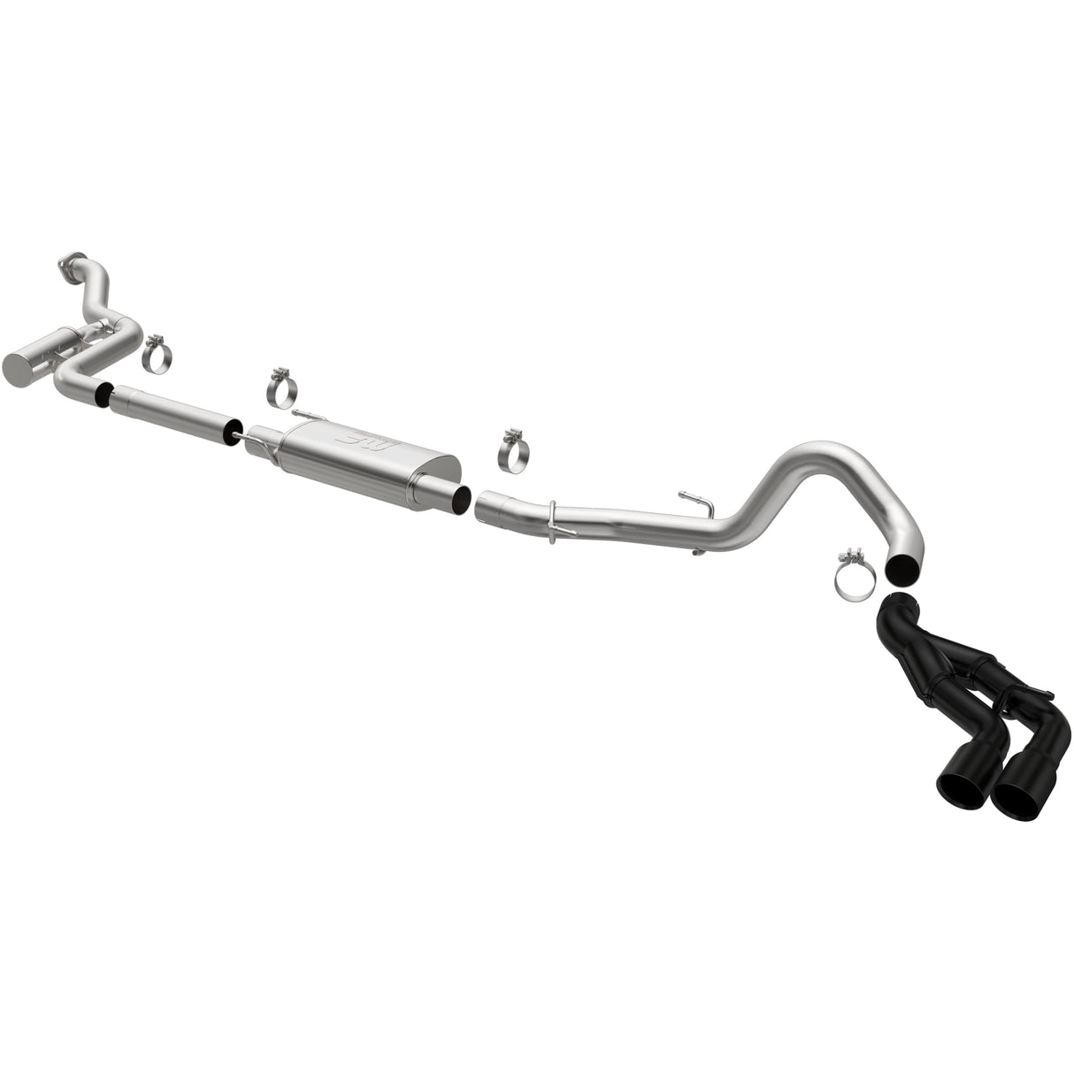 SPEQ Series Black Cat-Back System MagnaFlow Exhaust Products Exhaust System Kit AXOPROS