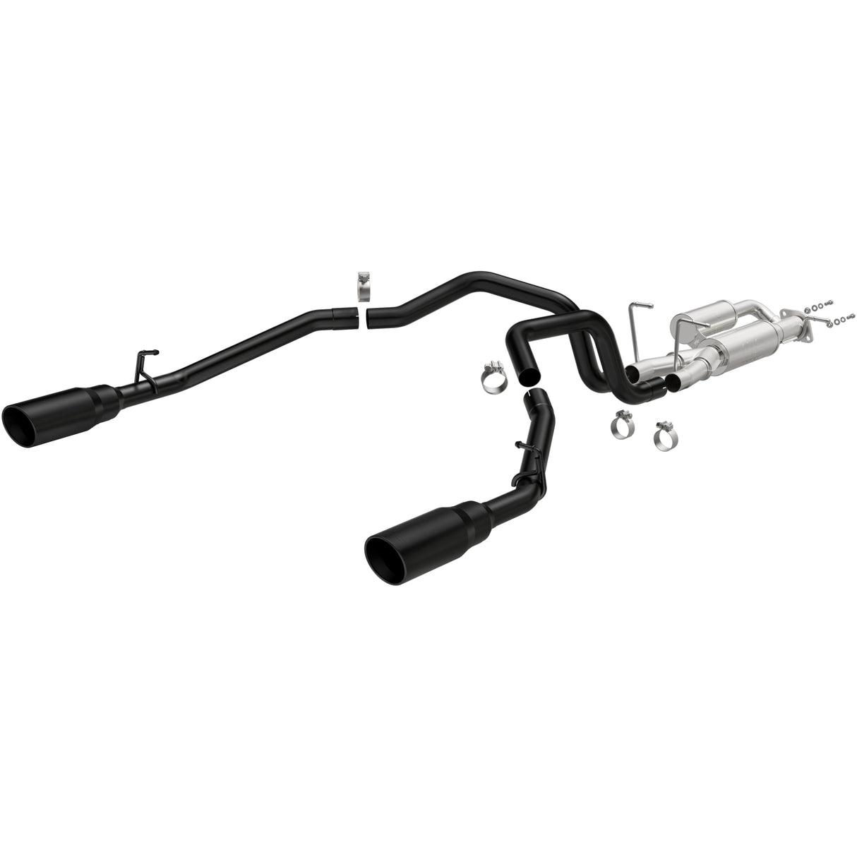 SPEQ Series Black Coated Cat-Back System MagnaFlow Exhaust Products Exhaust System Kit AXOPROS