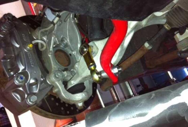 SPL Parts 2009+ Nissan 370Z Front Swaybar Endlinks SPL Parts Sway Bar Endlinks  AXOPROS