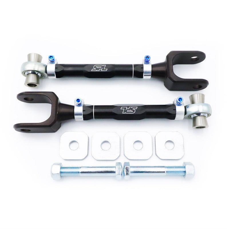 SPL Parts 2015+ Ford S550 Mustang Rear Toe Arms w/ Eccentric Lockouts SPL Parts Suspension Arms & Components AXOPROS