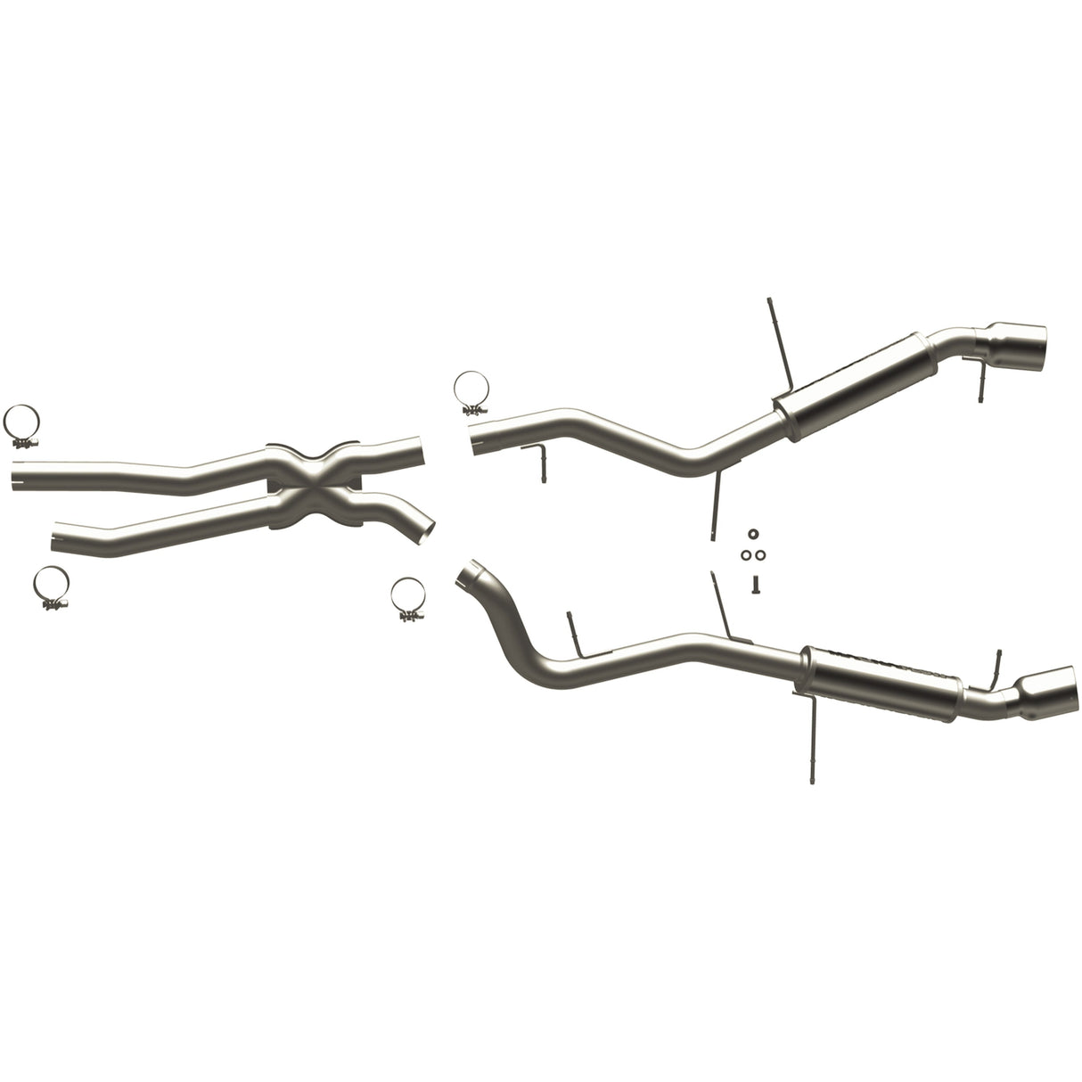 Sport Series Stainless Cat-Back System MagnaFlow Exhaust Products Exhaust System Kit AXOPROS