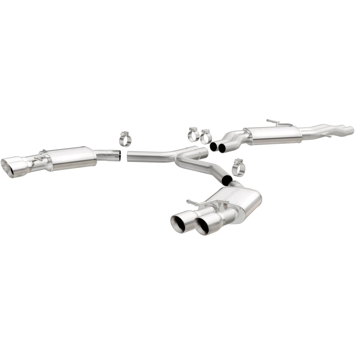 Sport Series Stainless Cat-Back System MagnaFlow Exhaust Products Exhaust System Kit AXOPROS