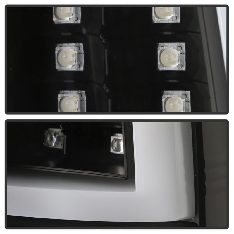 Spyder 03-06 Chevy Silverado - (Does Not Fit Stepside) LED Tail Lights - All Black ALT-YD-CS03V2-LED SPYDER Tail Lights  AXOPROS