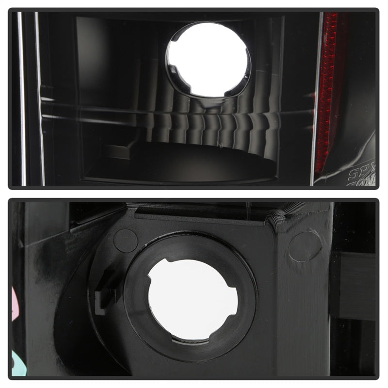Spyder 03-06 Chevy Silverado - (Does Not Fit Stepside) LED Tail Lights - All Black ALT-YD-CS03V2-LED SPYDER Tail Lights  AXOPROS