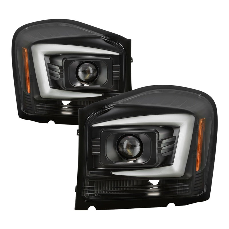 Spyder 04-06 Dodge Durango Projector Headlights - Black PRO-YD-DDU04-LB-BK SPYDER Headlights AXOPROS